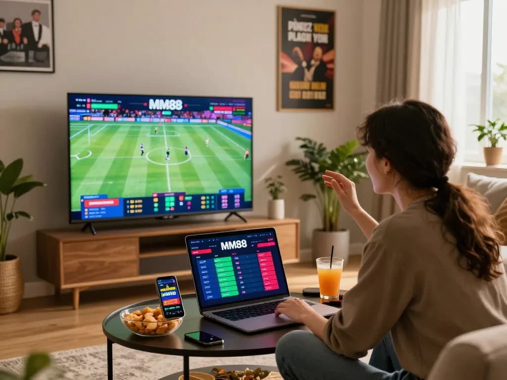 Experience the excitement of online betting at https://mm88.day/ with friends, enjoying live sports and a cozy atmosphere.
