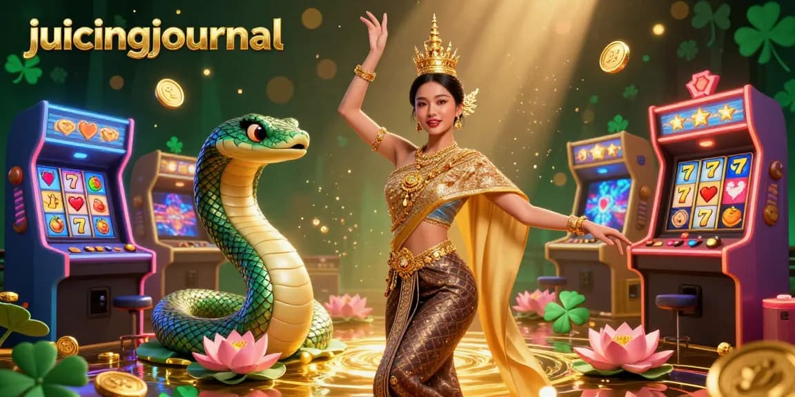 Engage with juicingjournal’s dazzling casino scene featuring slot reels and vibrant gaming elements.