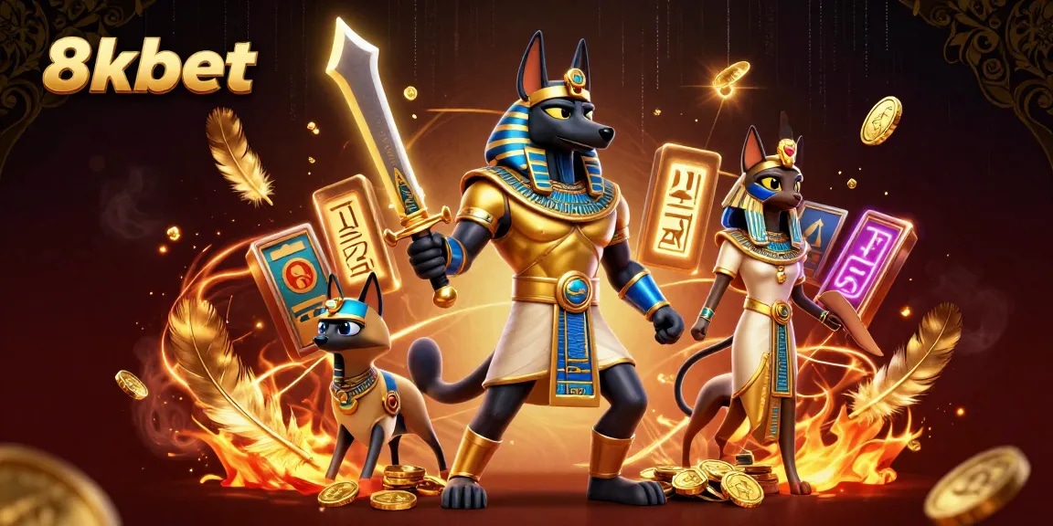 Experience thrilling wins at 8xbet with captivating slot machines and ancient Egyptian motifs.