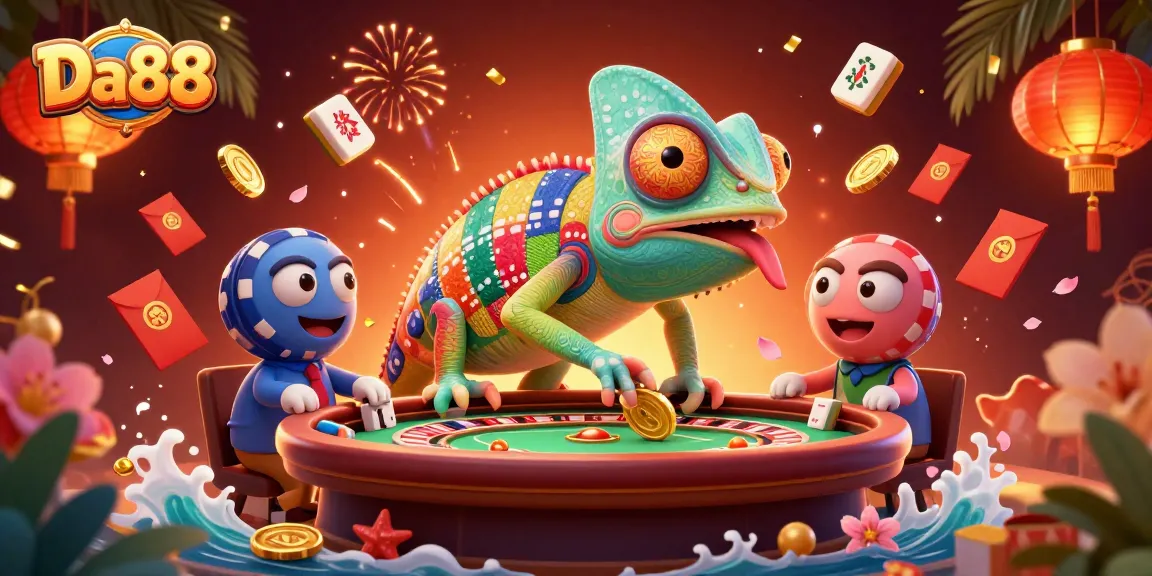 Experience the thrill of Da88 casino with vibrant characters and immersive elements.