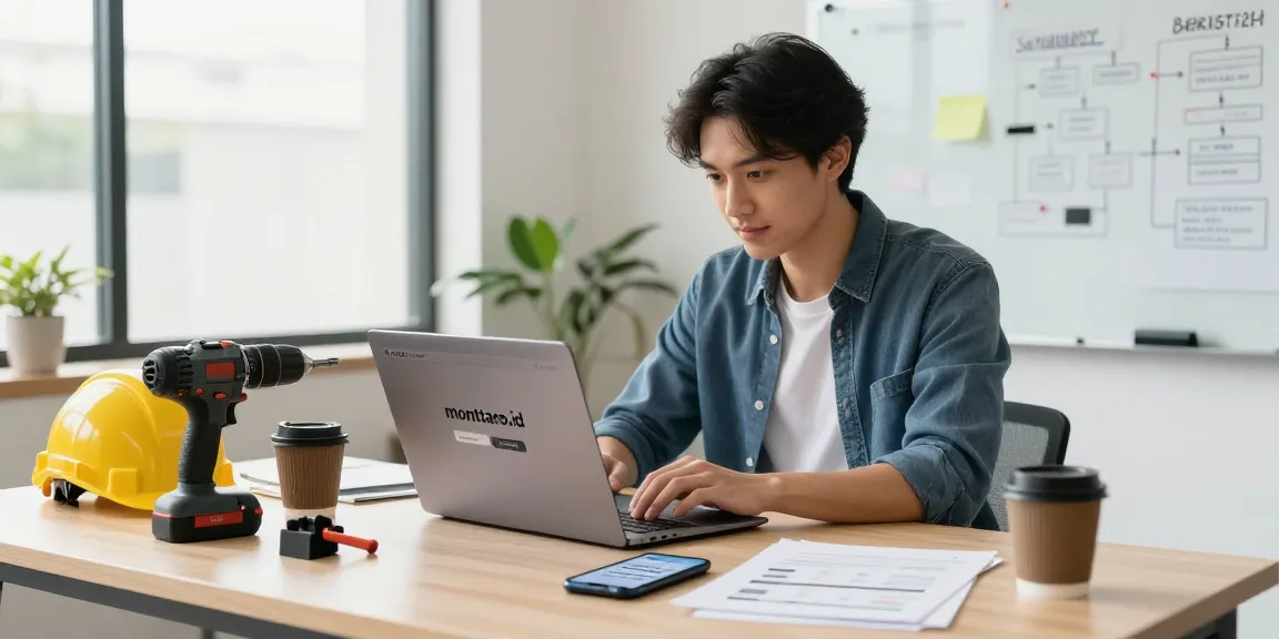 rokok88 tools and equipment shopping for business needs in a modern office.
