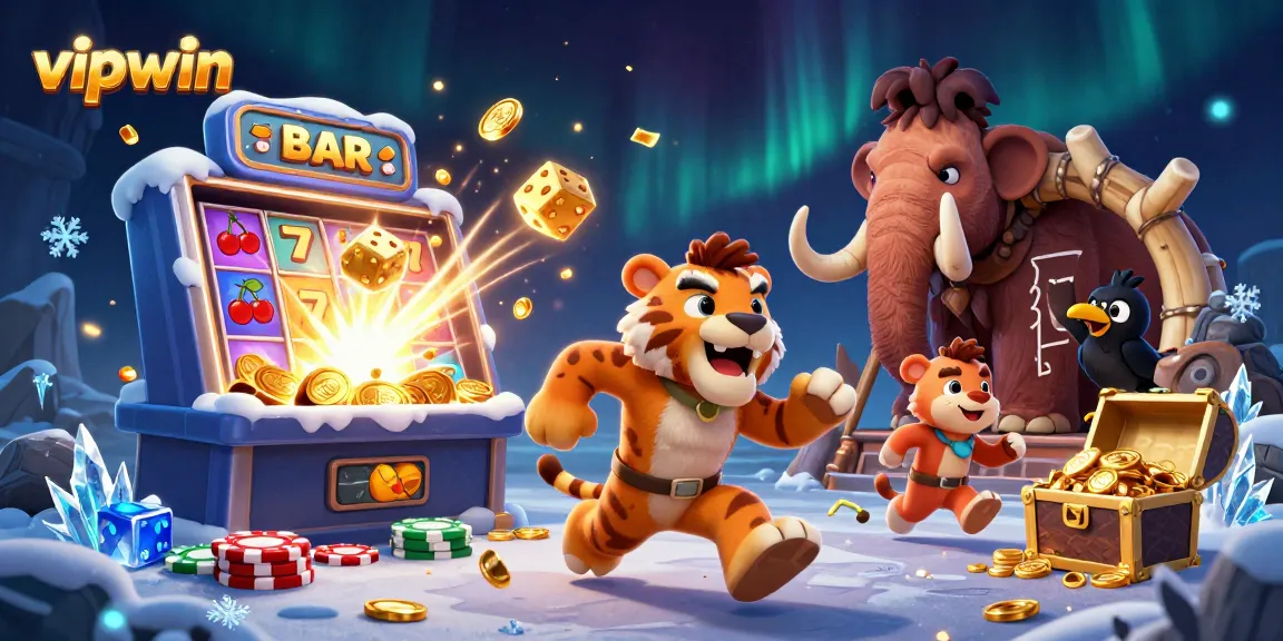 Engage in thrilling gameplay with vipwin at an exhilarating 3D prehistoric casino explosion.