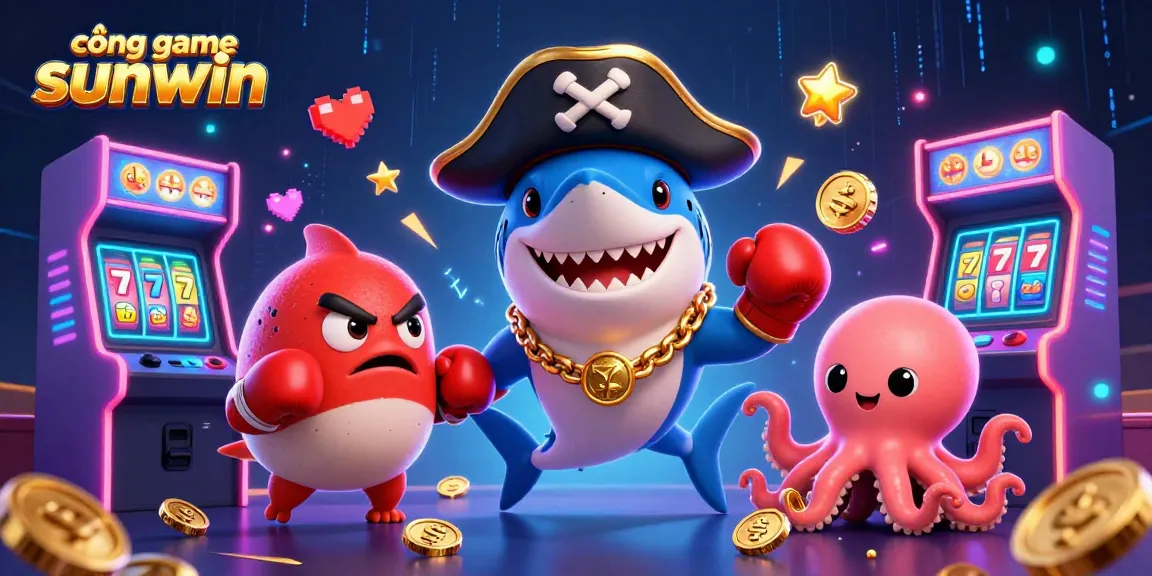 Engage with the cổng game sunwin experience, featuring dynamic characters and vibrant 3D games.