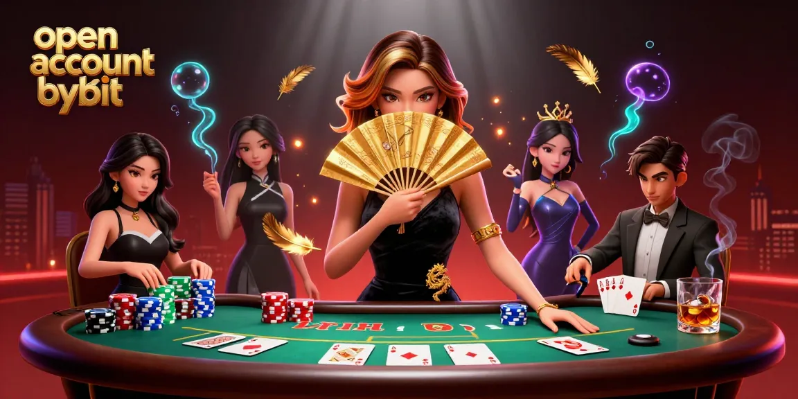 Engage in crypto trading by opening an account at Bybit today with this dynamic casino art.