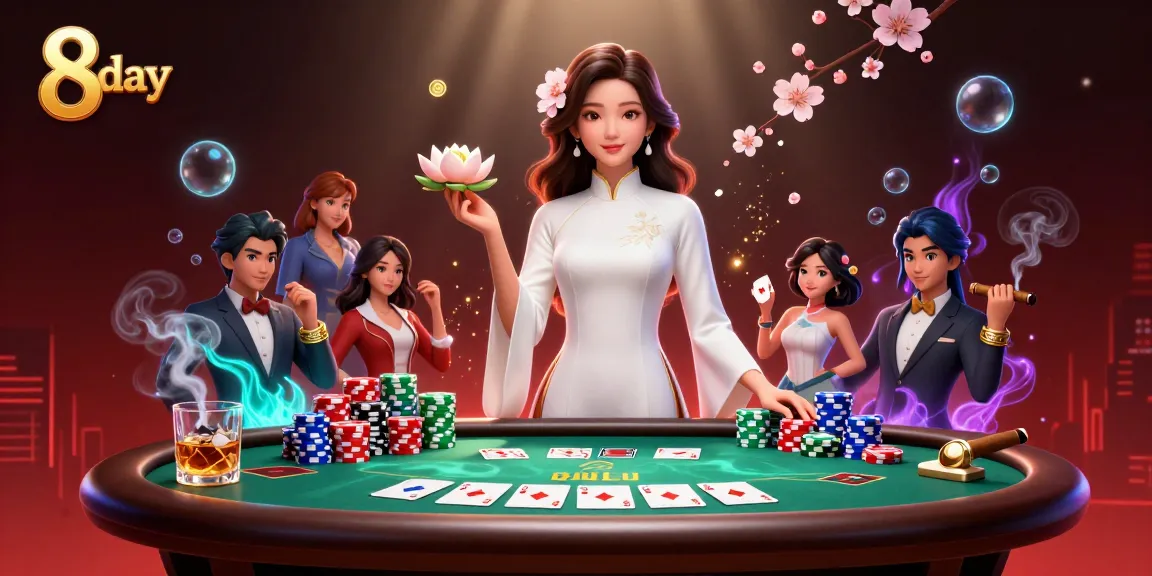 Engage in online gaming with the 8 day casino featuring vibrant poker action and immersive characters.