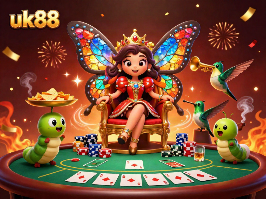 Experience the excitement of betting at uk88 with stunning casino visuals and vibrant characters.