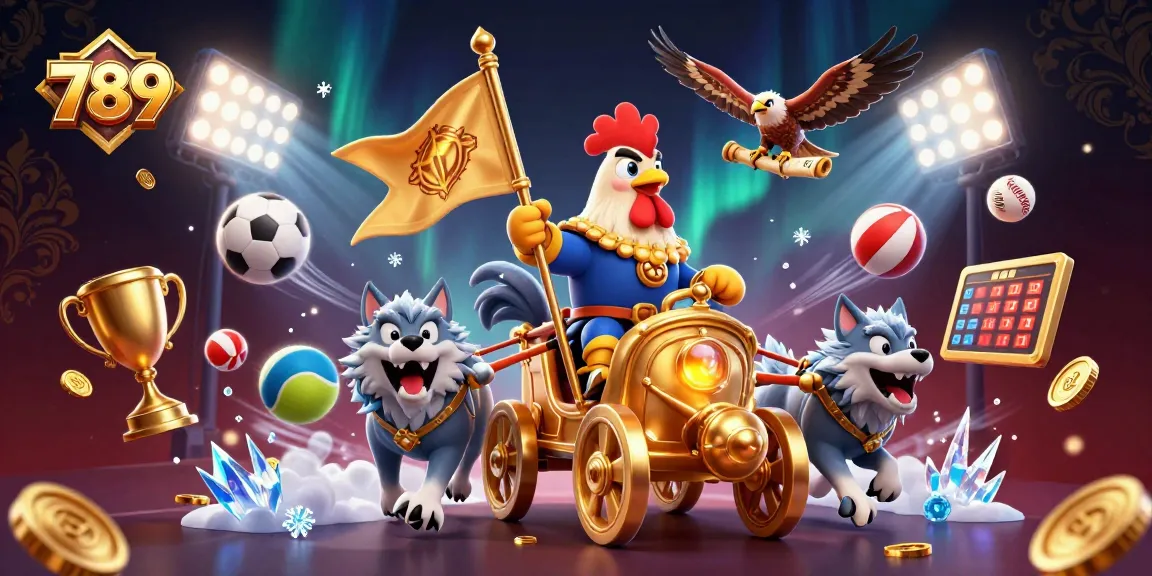 Win big with 789 strategies while betting on various sports events in this dynamic casino scene.