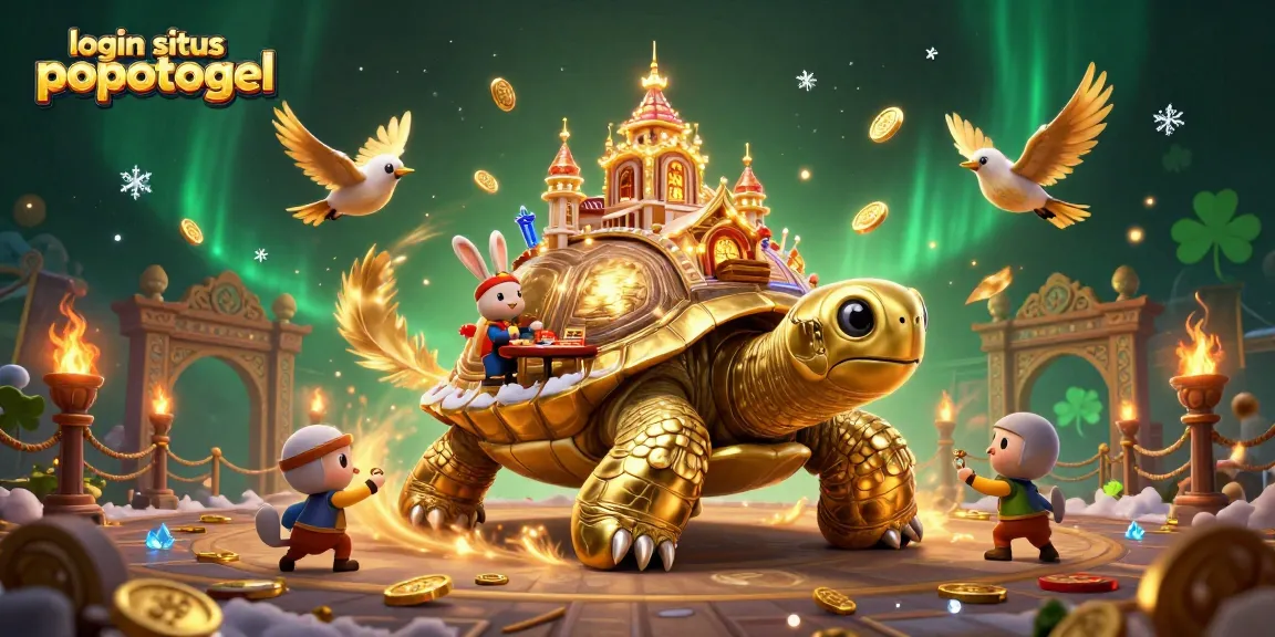 Win big with login situs popotogel in this extravagant casino-themed illustration.