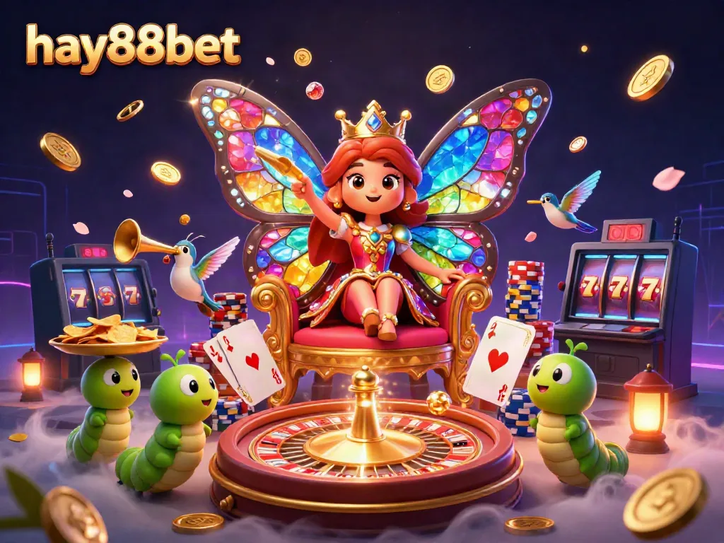 Experience the vibrant gaming world of hay88bet with captivating visuals of live casino excitement.
