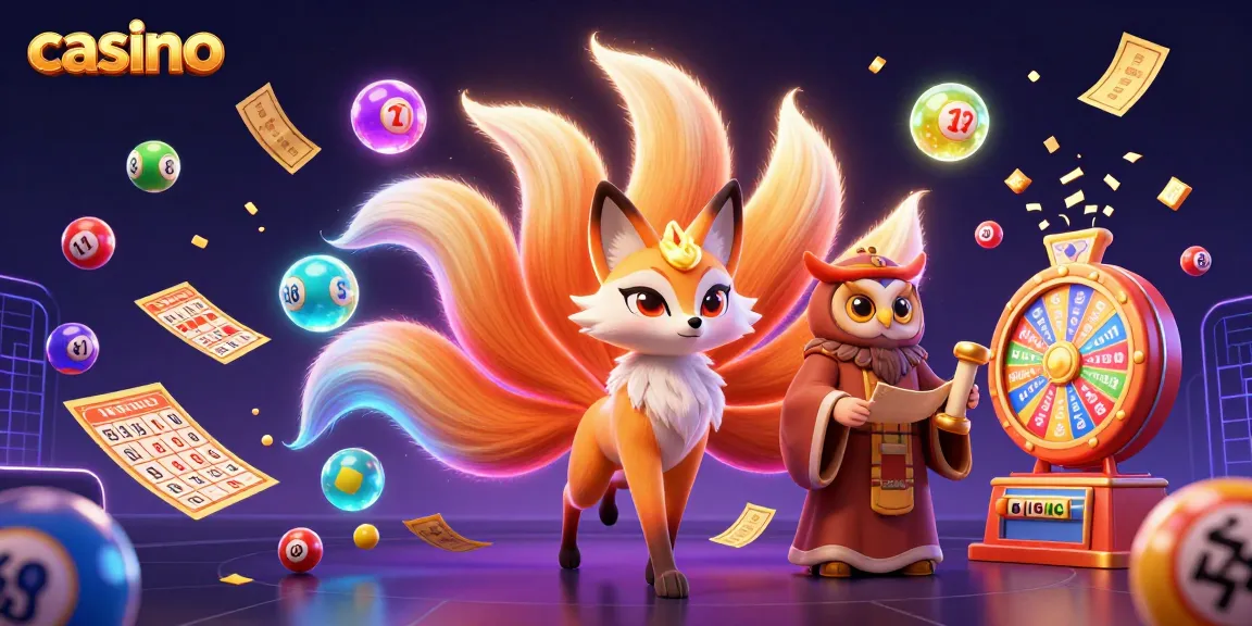Win exciting prizes with our vibrant casino-themed art, showcasing unique lottery elements.