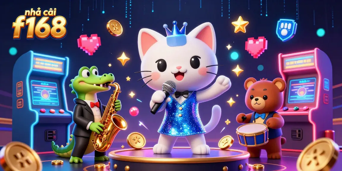 Experience the exciting gameplay at nhà cái f168 with vibrant characters and casino elements in a dynamic scene.