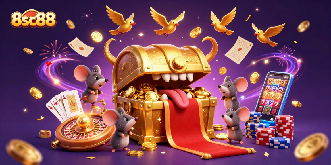 Join the adventure at 8sc88 and experience the thrill of winning with vibrant casino elements.