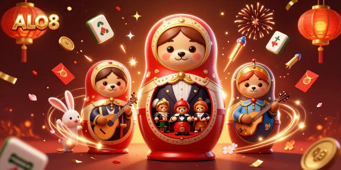 Experience the excitement of ALO8's casino world with enchanting characters and vibrant gaming elements.
