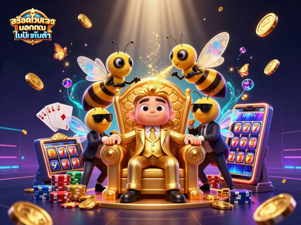 ภาพการ์ตูน 3D สล็อตเว็บตรง ฝากถอน ไม่มี ขั้นต่ำ พร้อมสัญลักษณ์โชคลาภ