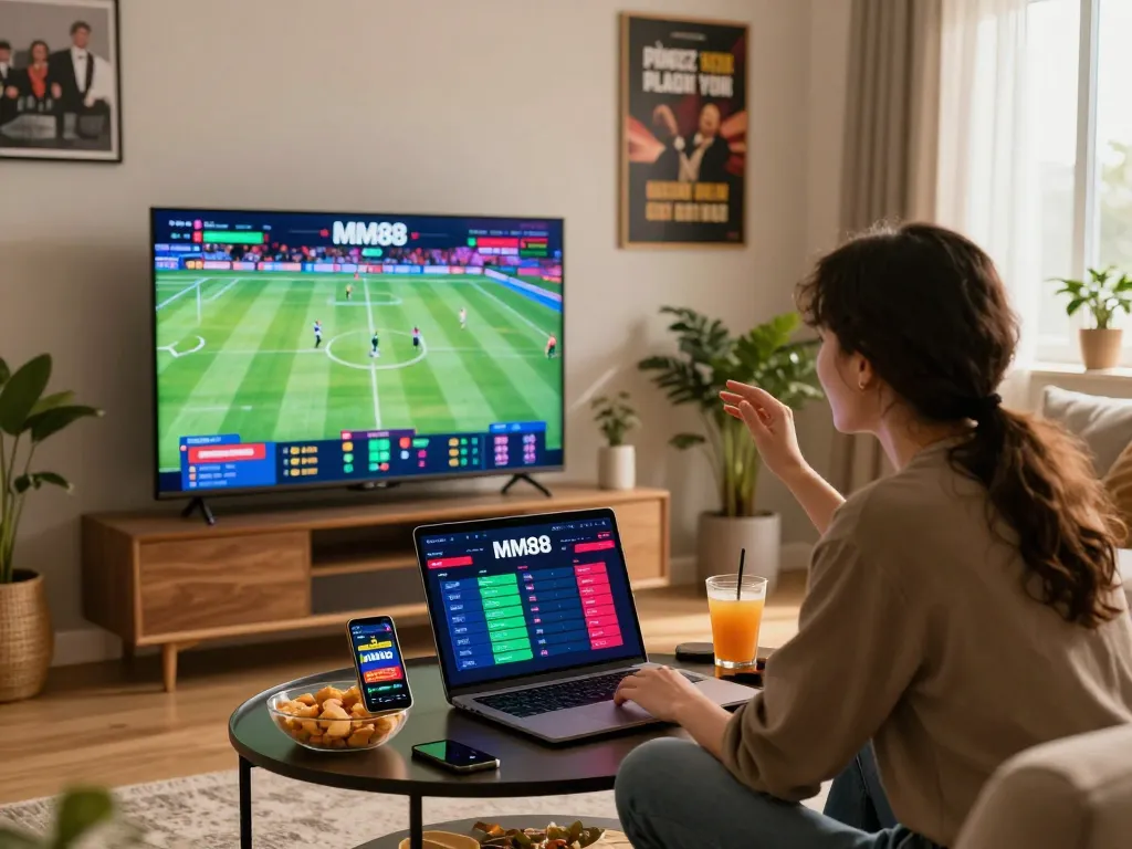 Experience the excitement of online betting at https://mm88.day/ with friends, enjoying live sports and a cozy atmosphere.
