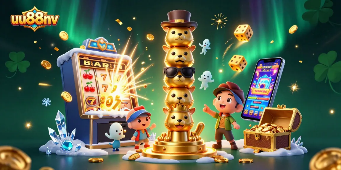 Experience the thrill of uu88nv with vibrant slots, golden jackpots, and engaging game elements.