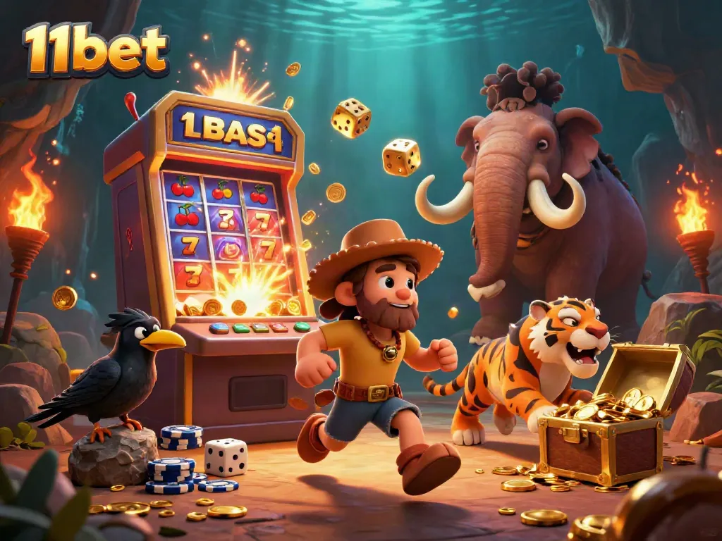 Experience the excitement of winning with 11bet's colorful casino games and dynamic jackpots.