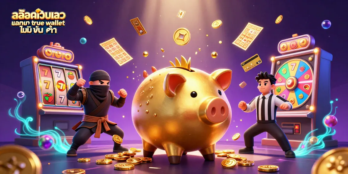 สล็อตเว็บตรง ฝากถอน true wallet ไม่มี ขั้น ต่ำ แสดงฉากคาสิโนที่เต็มไปด้วยเงินและชัยชนะ