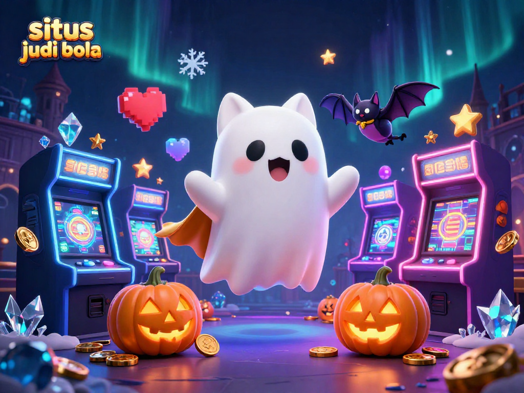 Bet on situs judi bola and experience thrilling games with a ghost cat and a vampire bat.