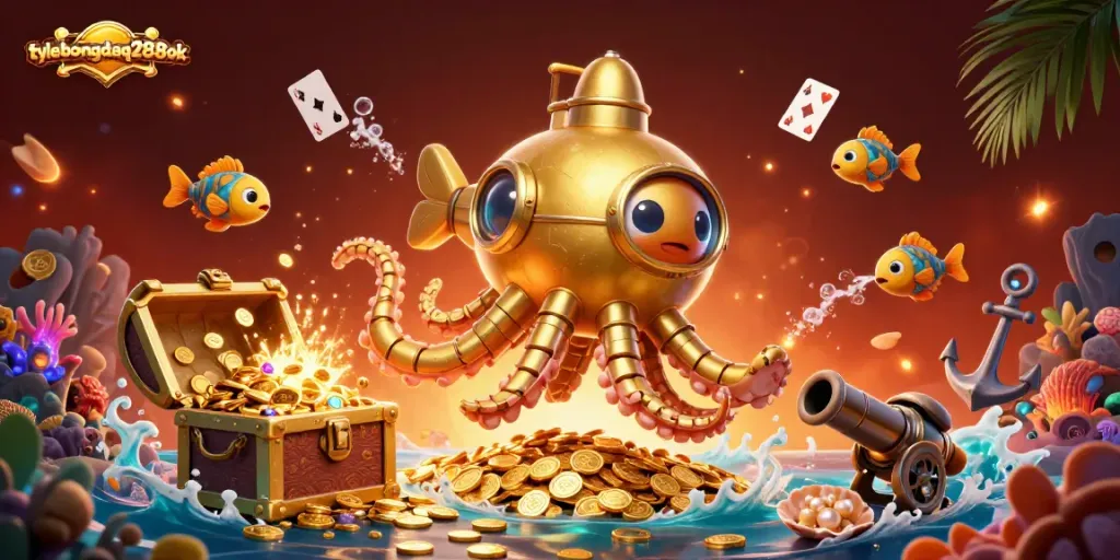 Experience thrilling betting action with tylebongdaqq288ok in a vibrant underwater casino.