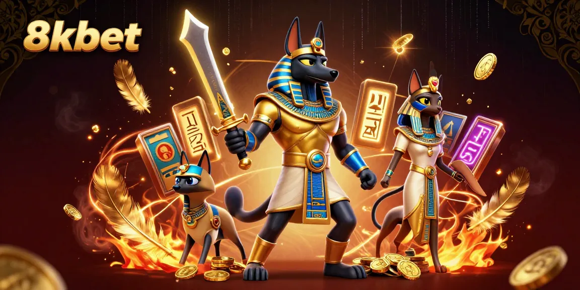 Experience thrilling wins at 8xbet with captivating slot machines and ancient Egyptian motifs.