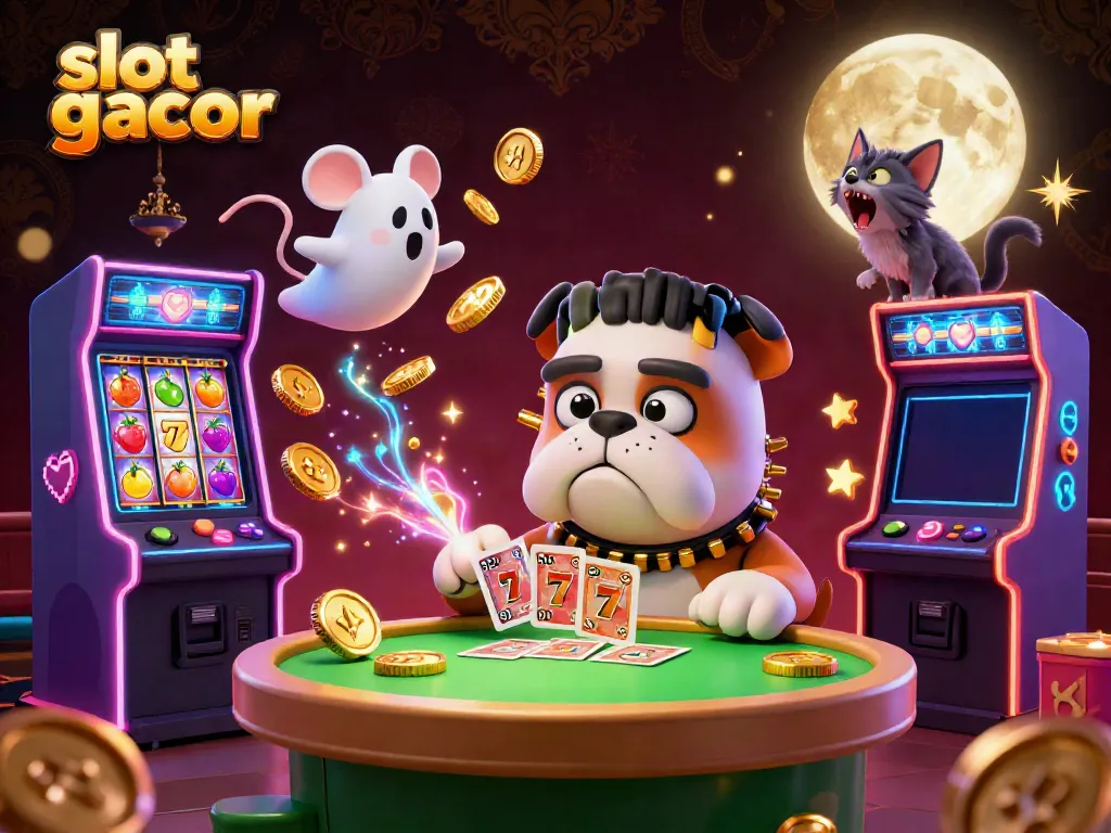 Experience the thrilling action of slot gacor with vibrant characters and carnival elements.